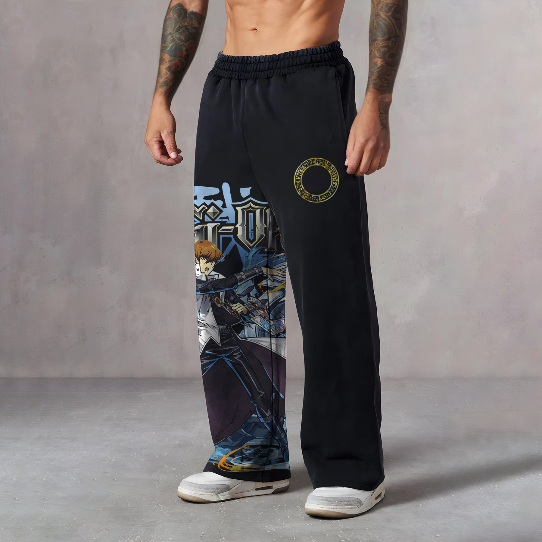 Unisex "Yu-Gi-Oh!" Game Anime Graphic Print T-Shirt Set-comicclothing