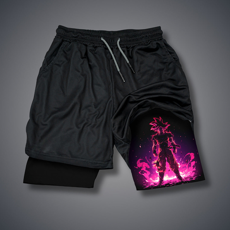 Unisex Casual Anime GOKU Gym Shorts