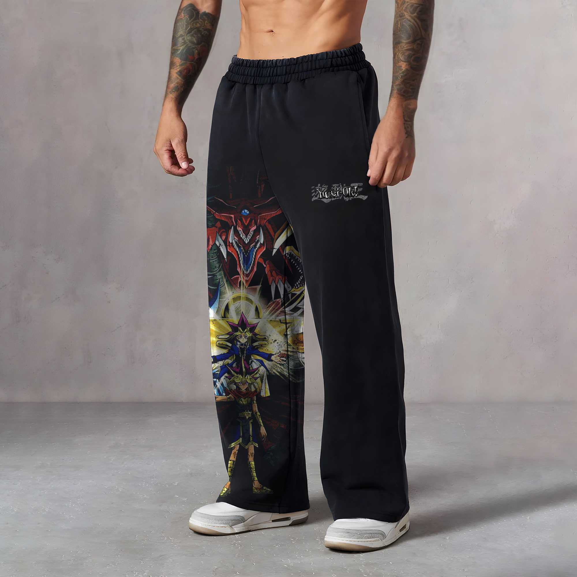 Unisex "Yu-Gi-Oh!" Game Anime Graphic Print T-Shirt Set-comicclothing