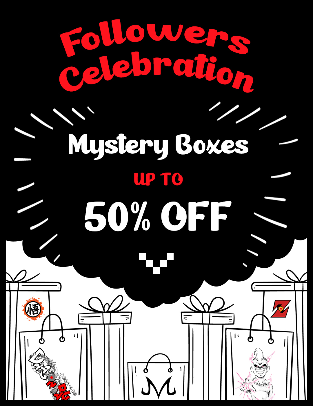 Celebrate 10K Followers with Our Exclusive Mystery Box!-comicclothing