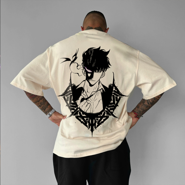 Unisex Anime Inspired Vintage T-Shirt-comicclothing