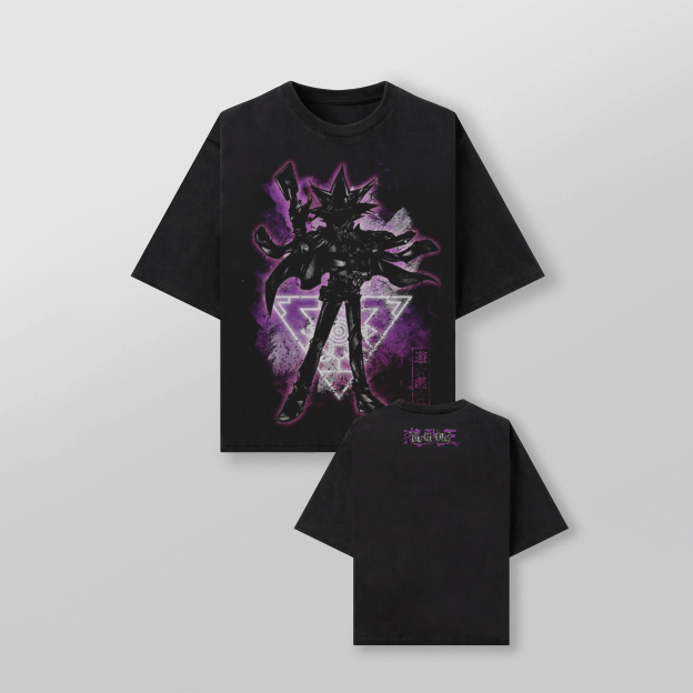 Unisex "Yu-Gi-Oh!" Game Anime Graphic Print T-Shirt Set-comicclothing