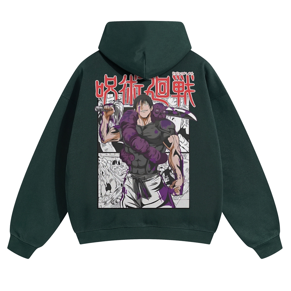 Unisex Casual Anime Print Hoodie