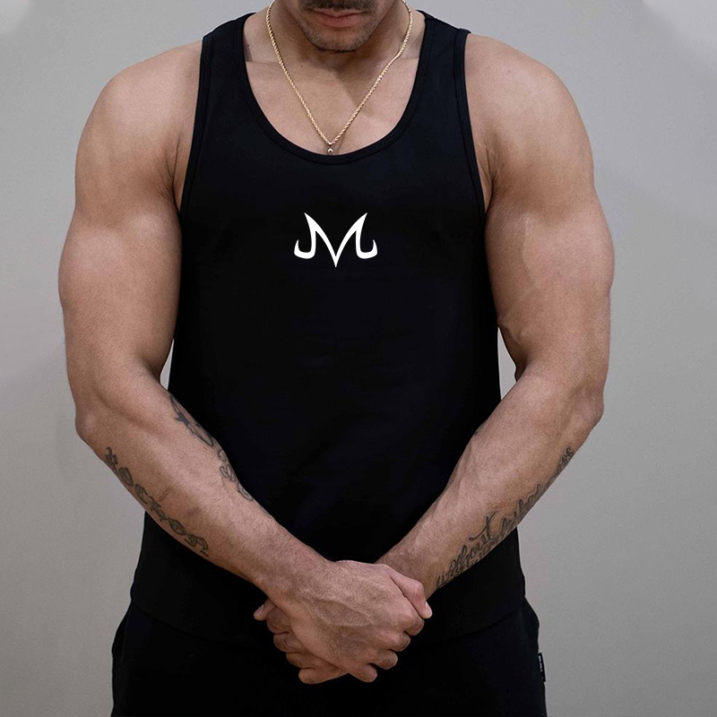 Unisex Anime Graphic Streetwear Vintage Gym Tank Top