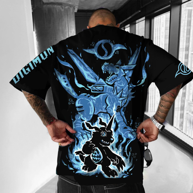 Unisex  "Digimon" Anime Inspired Vintage T-Shirt