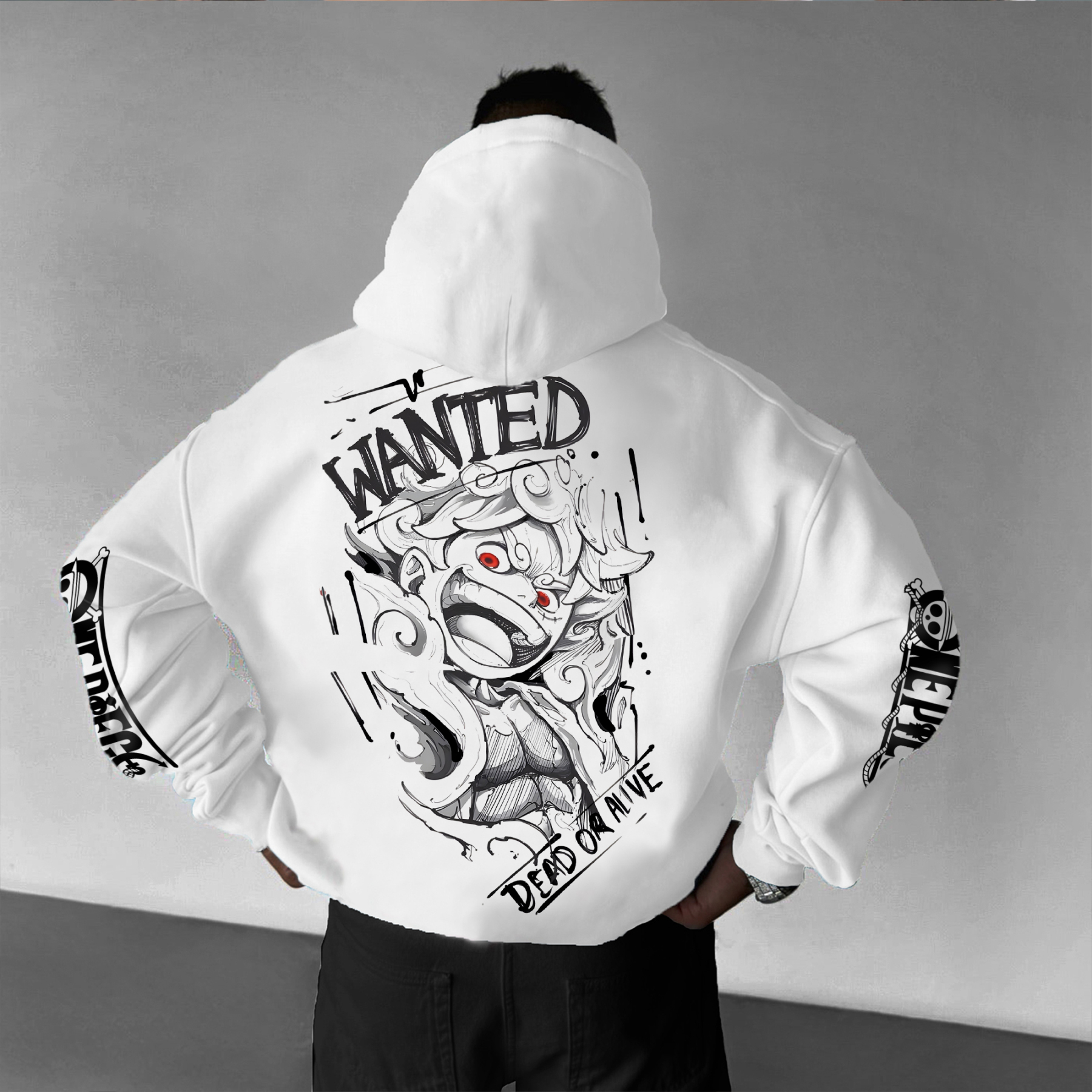 Unisex Vintage Hoodie丨Luffy Gear 5