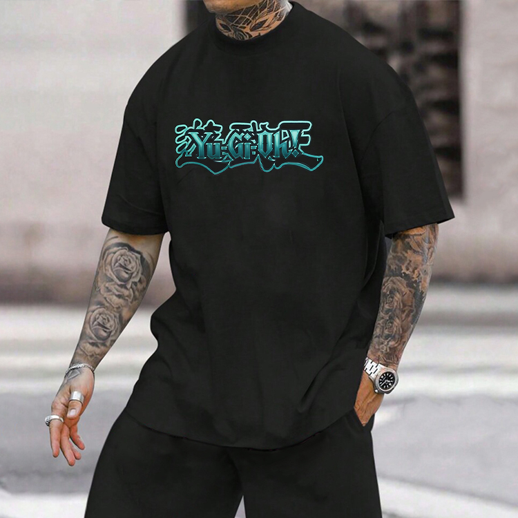 Unisex "Yu-Gi-Oh!" Game Anime Graphic Print T-Shirt