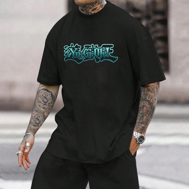 Unisex "Yu-Gi-Oh!" Game Anime Graphic Print T-Shirt