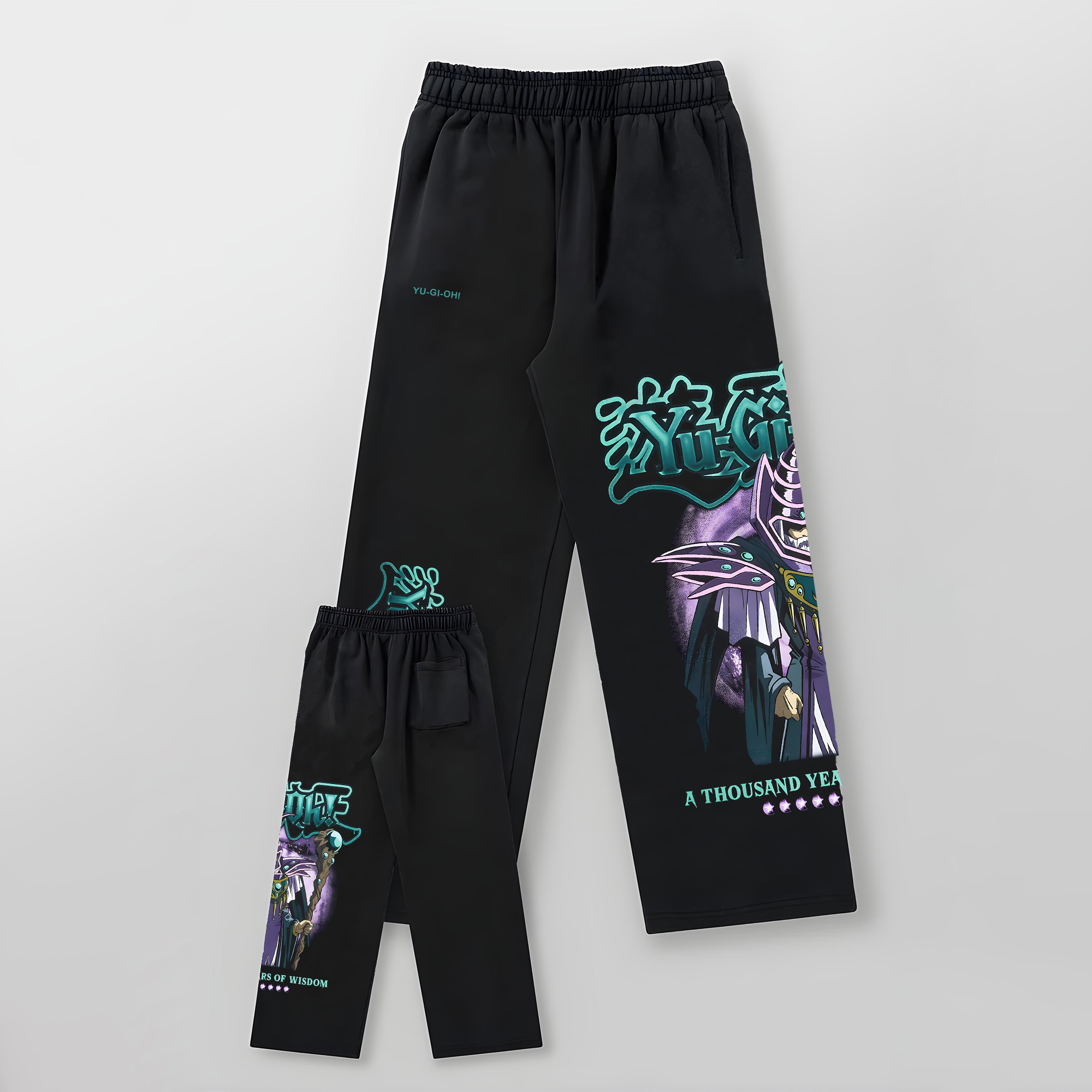 Unisex "Yu-Gi-Oh!" Game Anime Graphic Print Pants