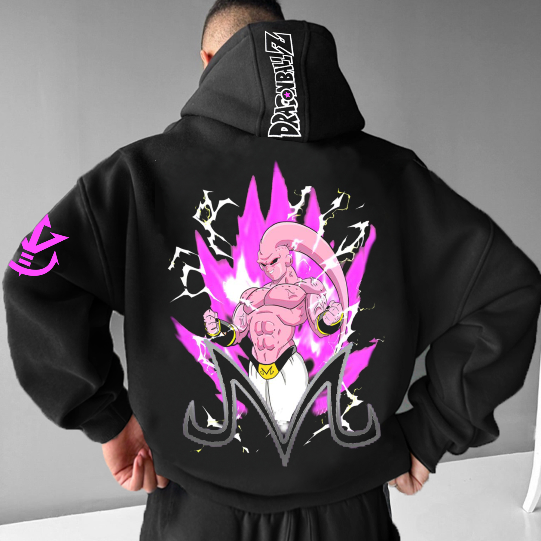 Anime "Dragon Ball" Character "Super Saiyan" Pattern Print Hoodie