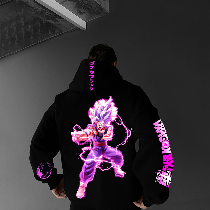 Unisex Anime Printed Casual Hoodie