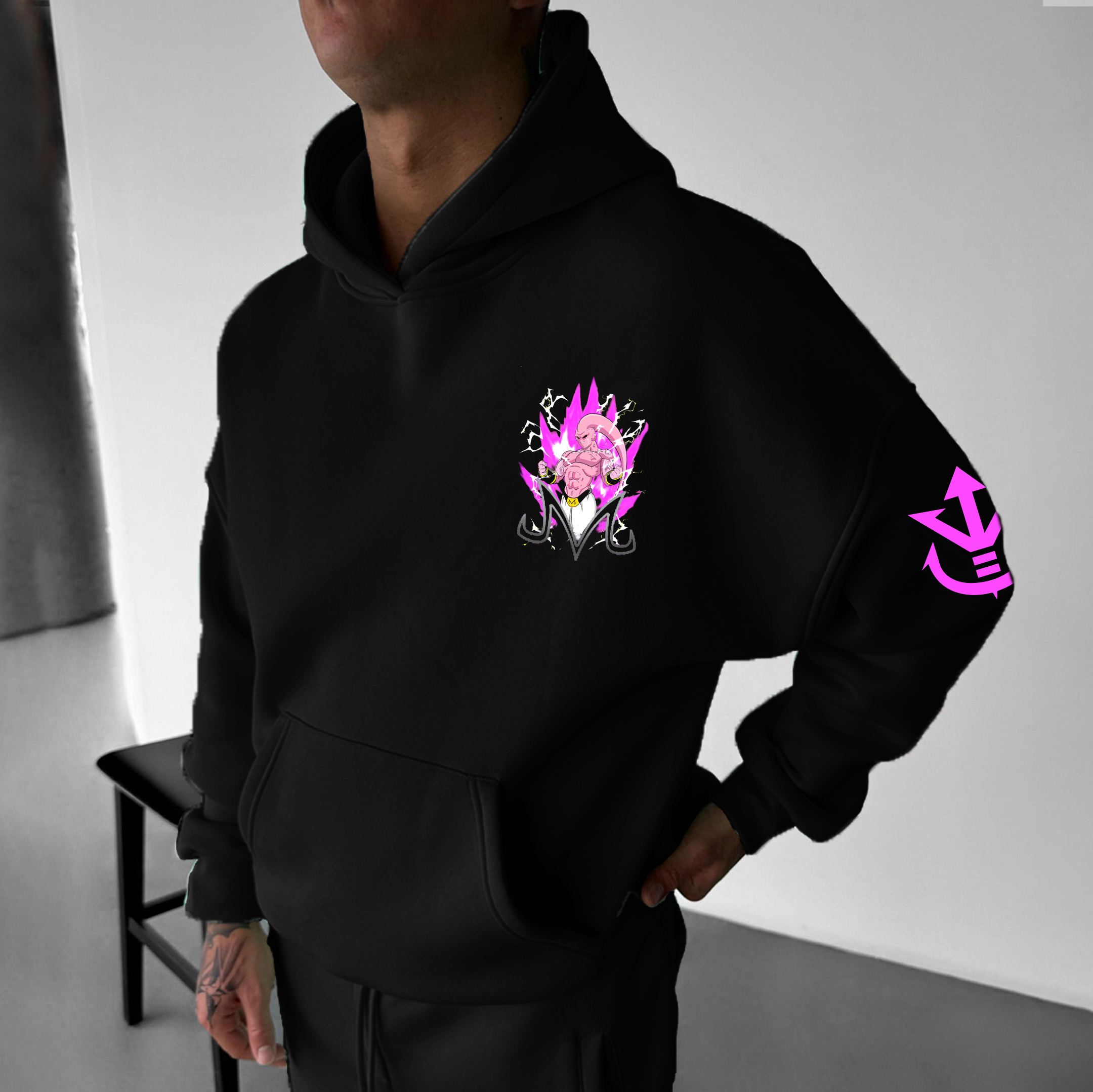 Unisex Anime Graphic Streetwear Vintage Hoodie