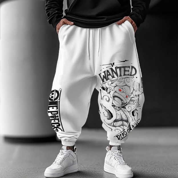 Unisex Anime Printed  Pants丨 Luffy Gear 5
