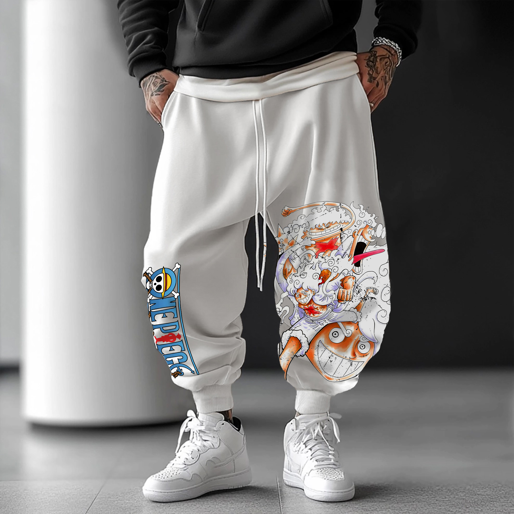 Unisex Anime Printed  Pants丨 Luffy Gear 5