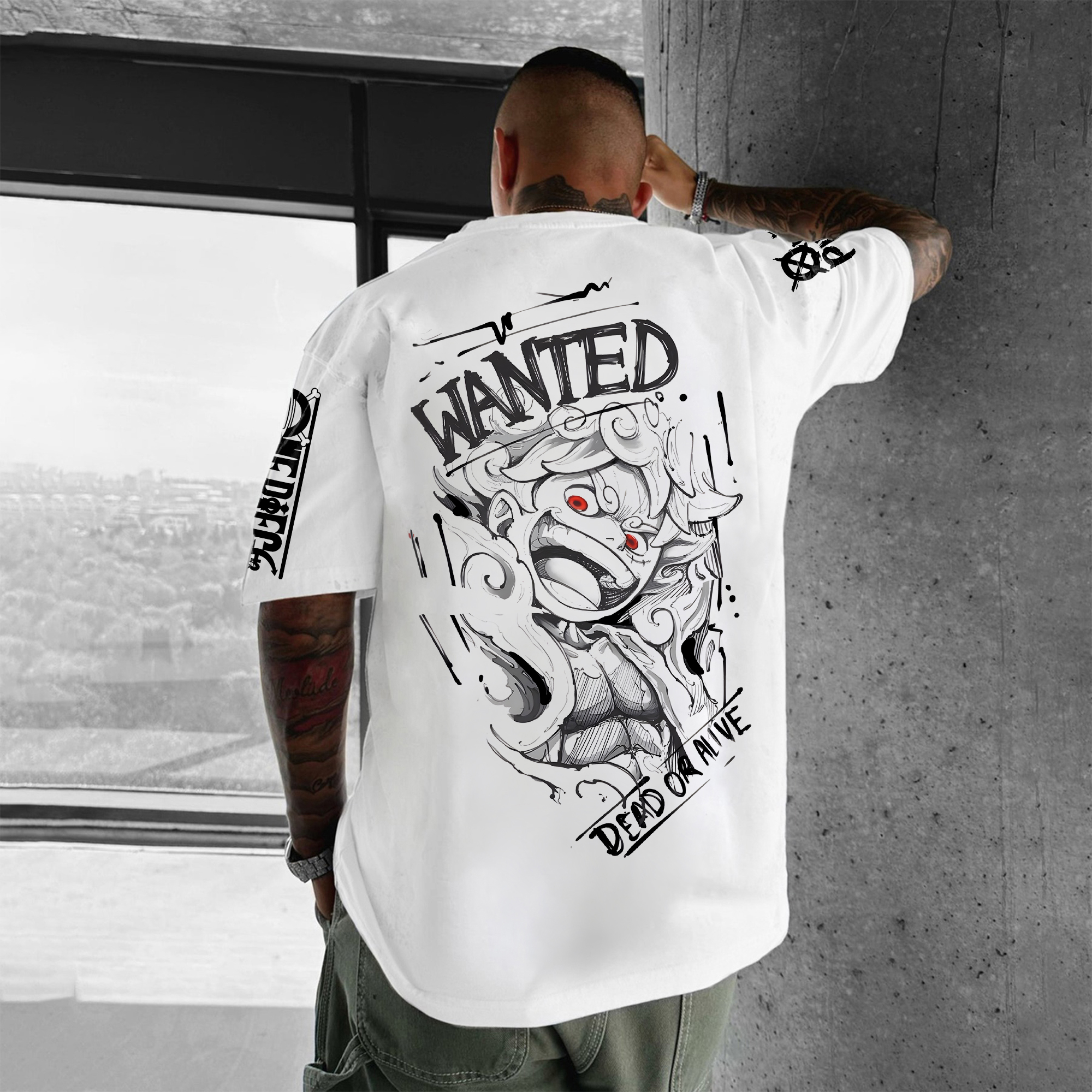 Unisex Fit Vintage T-Shirt丨Luffy Gear 5