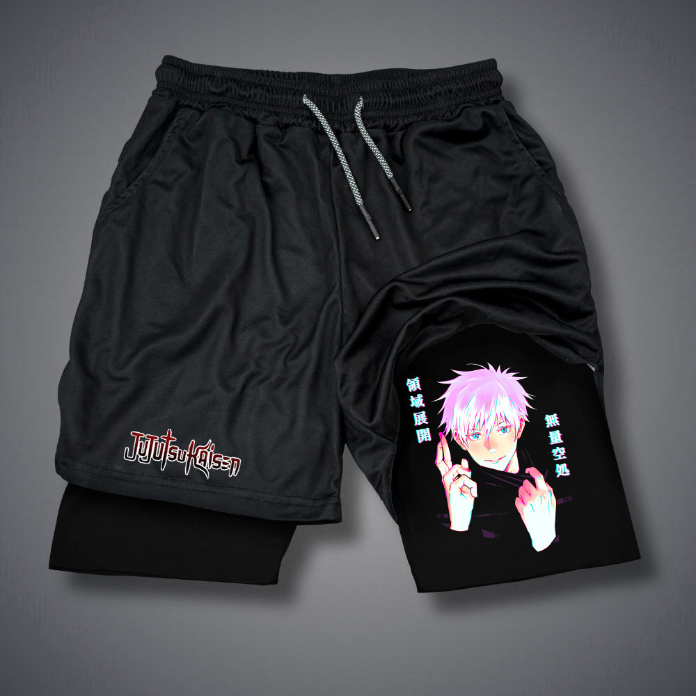 Casual Anime Personalized Printed Sports Shorts-comicclothing
