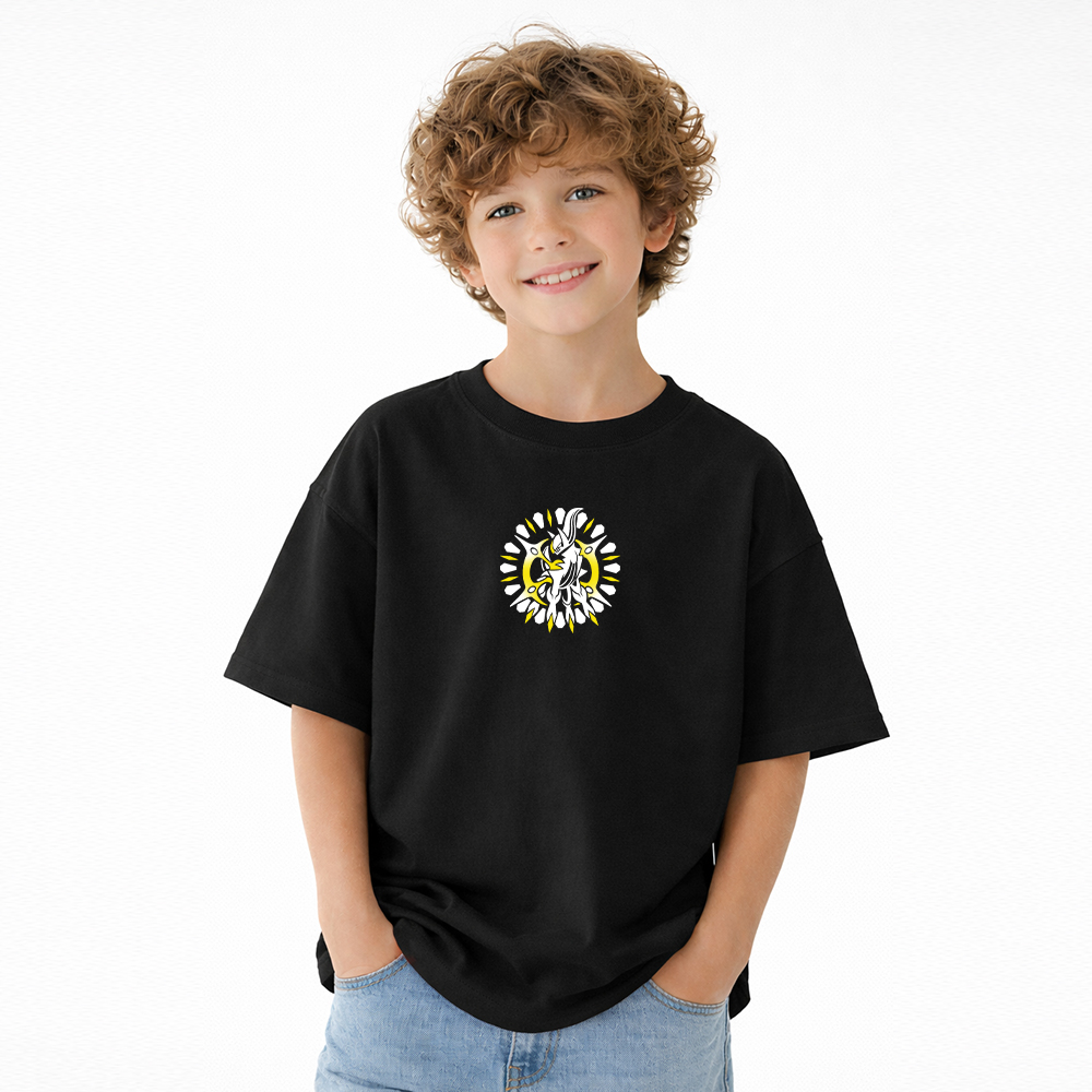 Pokémon Anime Graphic T-Shirt for Kids Cartoon Print Cotton Tee