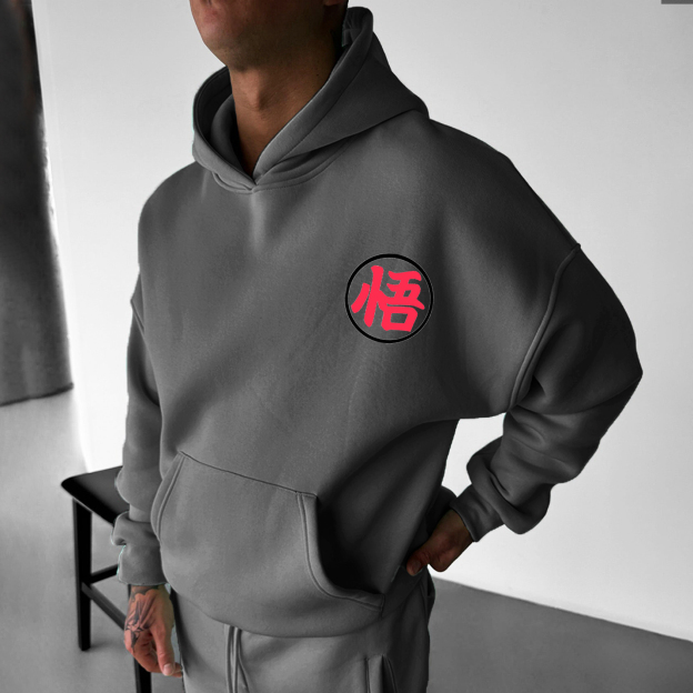 Unisex Anime Graphic Streetwear Vintage Hoodie