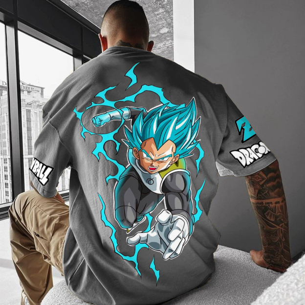 Unisex Anime Inspired Graphic Streetwear Vintage T-shirt