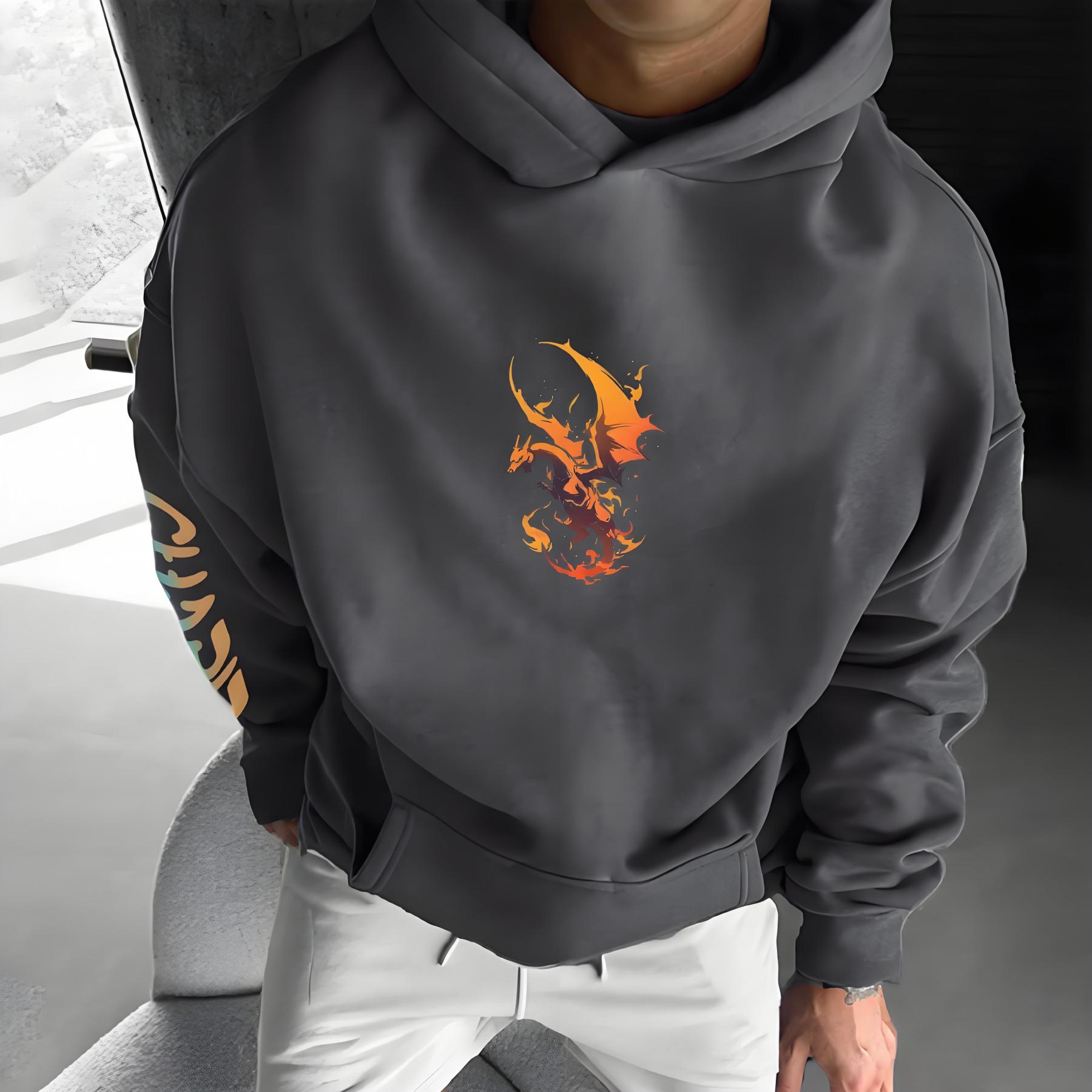 Unisex  Anime Graphic Streetwear Vintage Hoodie