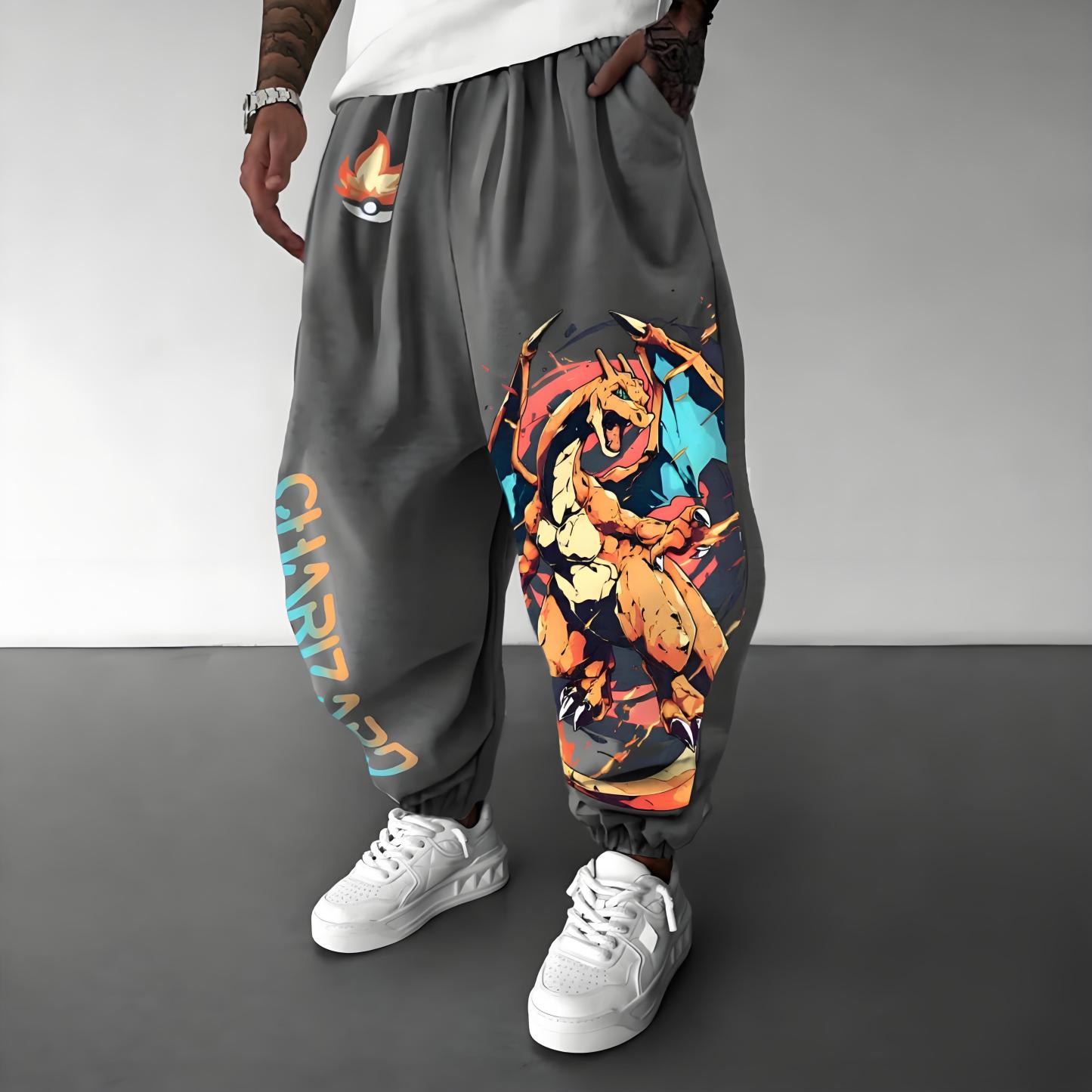 Unisex “Pokémon” Casual Anime Streetwear Pants