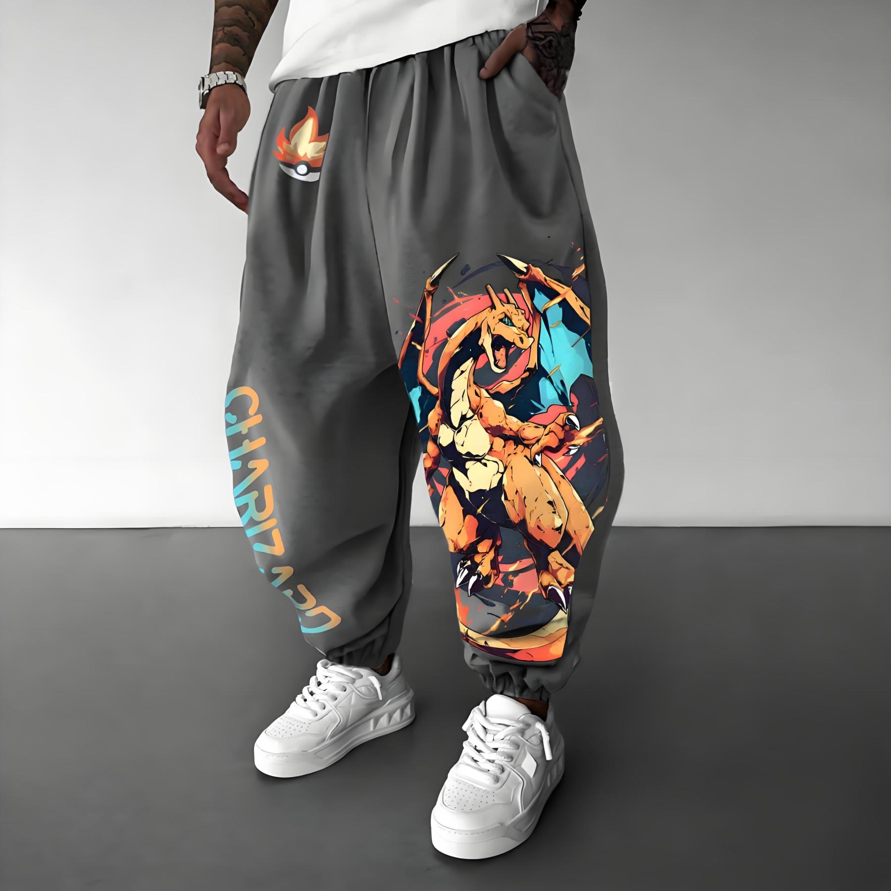 Unisex “Pokémon” Casual Anime Streetwear Pants