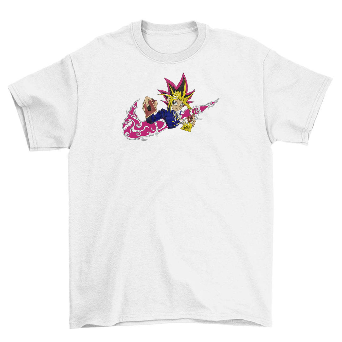 Unisex "Yu-Gi-Oh!" Anime Embroidered Top