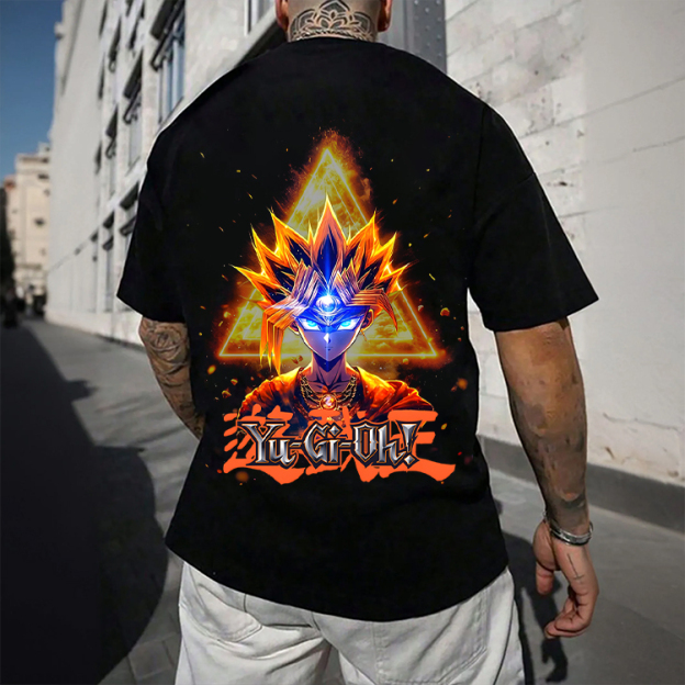 Unisex "Yu-Gi-Oh!" Game Anime Graphic Print T-Shirt