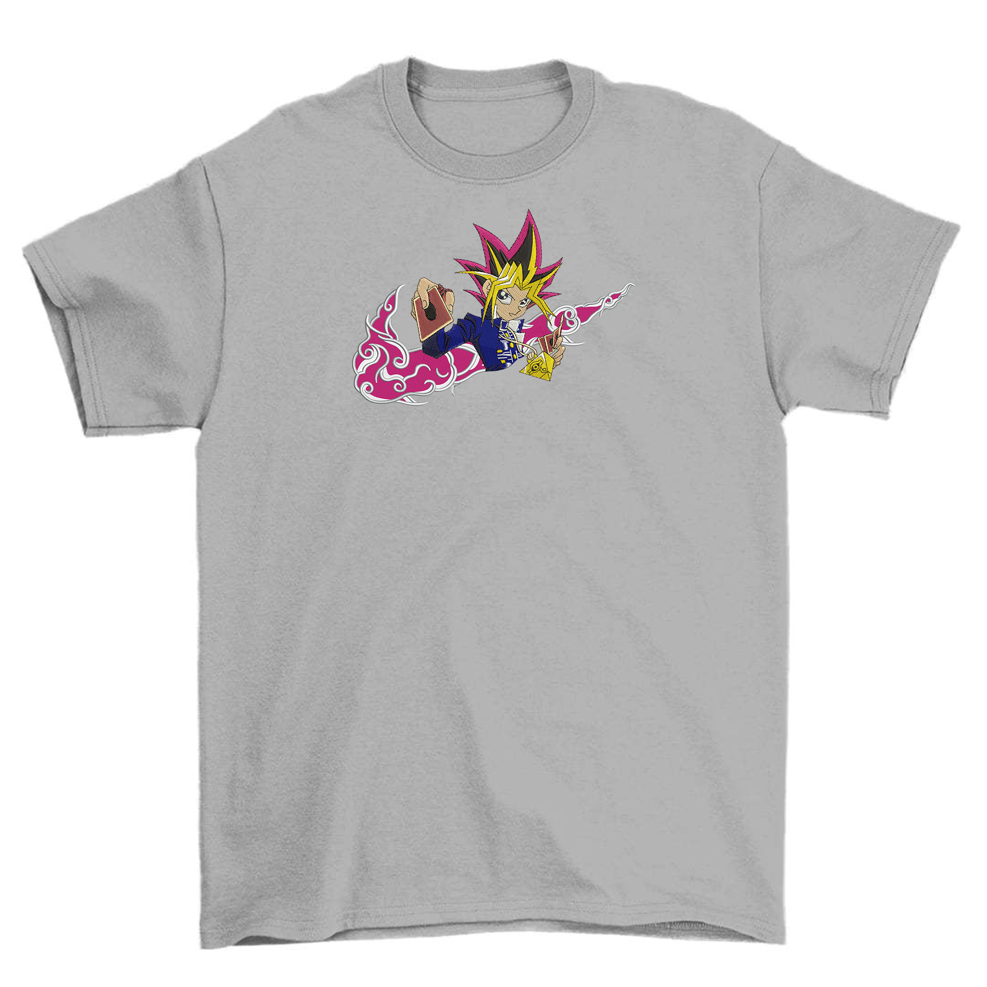 Unisex "Yu-Gi-Oh!" Anime Embroidered Top