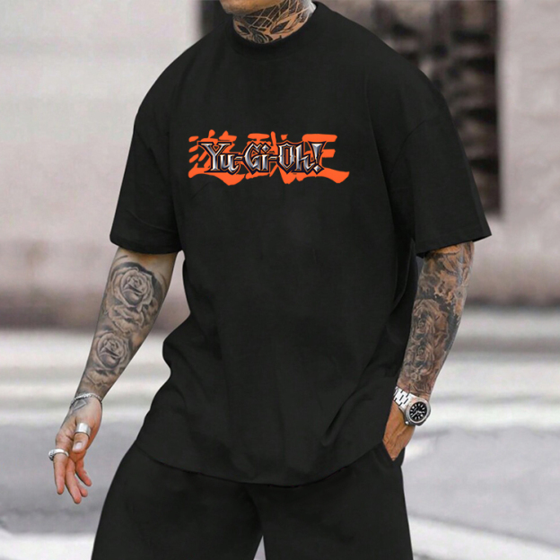 Unisex "Yu-Gi-Oh!" Game Anime Graphic Print T-Shirt