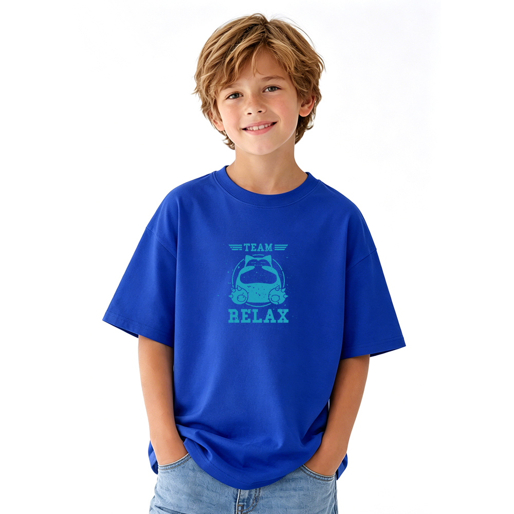 Pokémon Anime Graphic T-Shirt for Kids Cartoon Print Cotton Tee