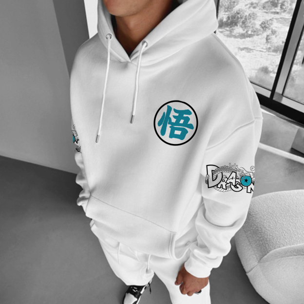 Unisex Anime Graphic Streetwear Vintage Hoodie