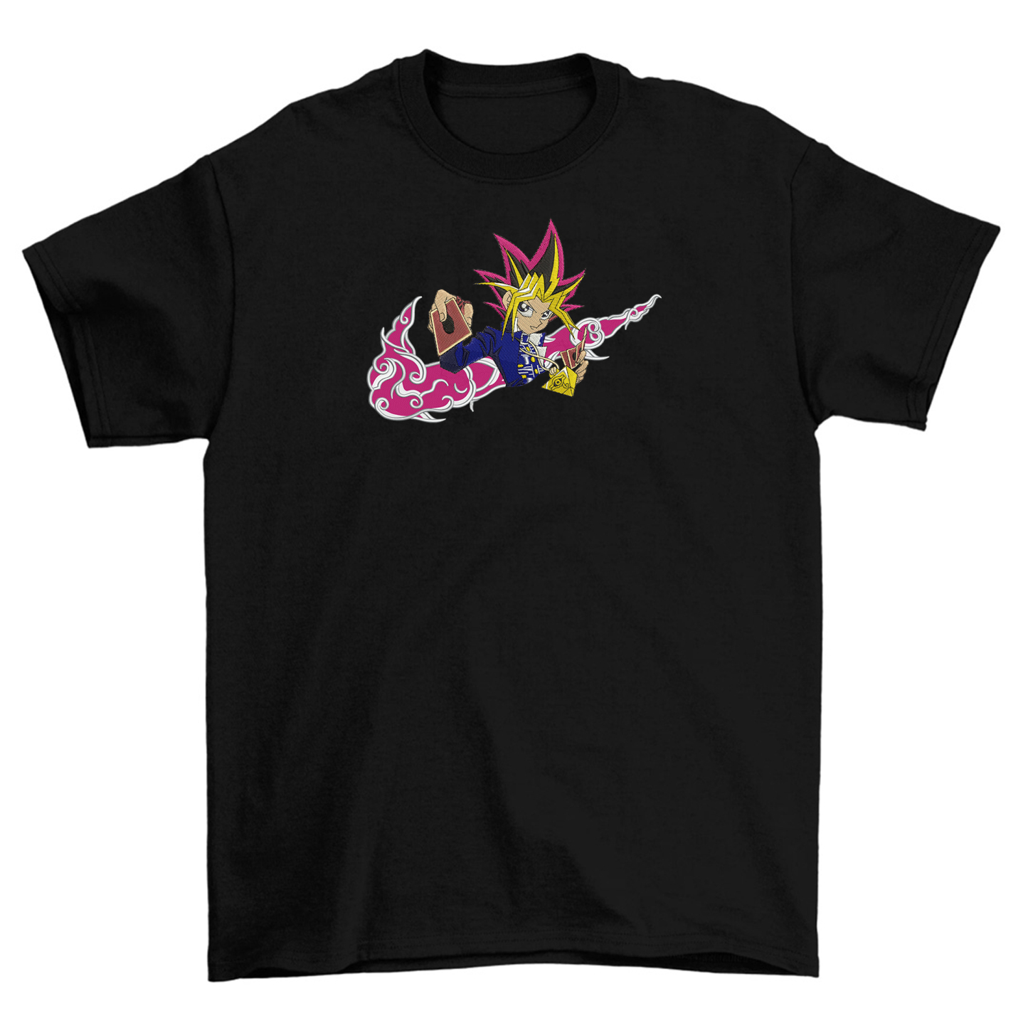 Unisex "Yu-Gi-Oh!" Anime Embroidered Top