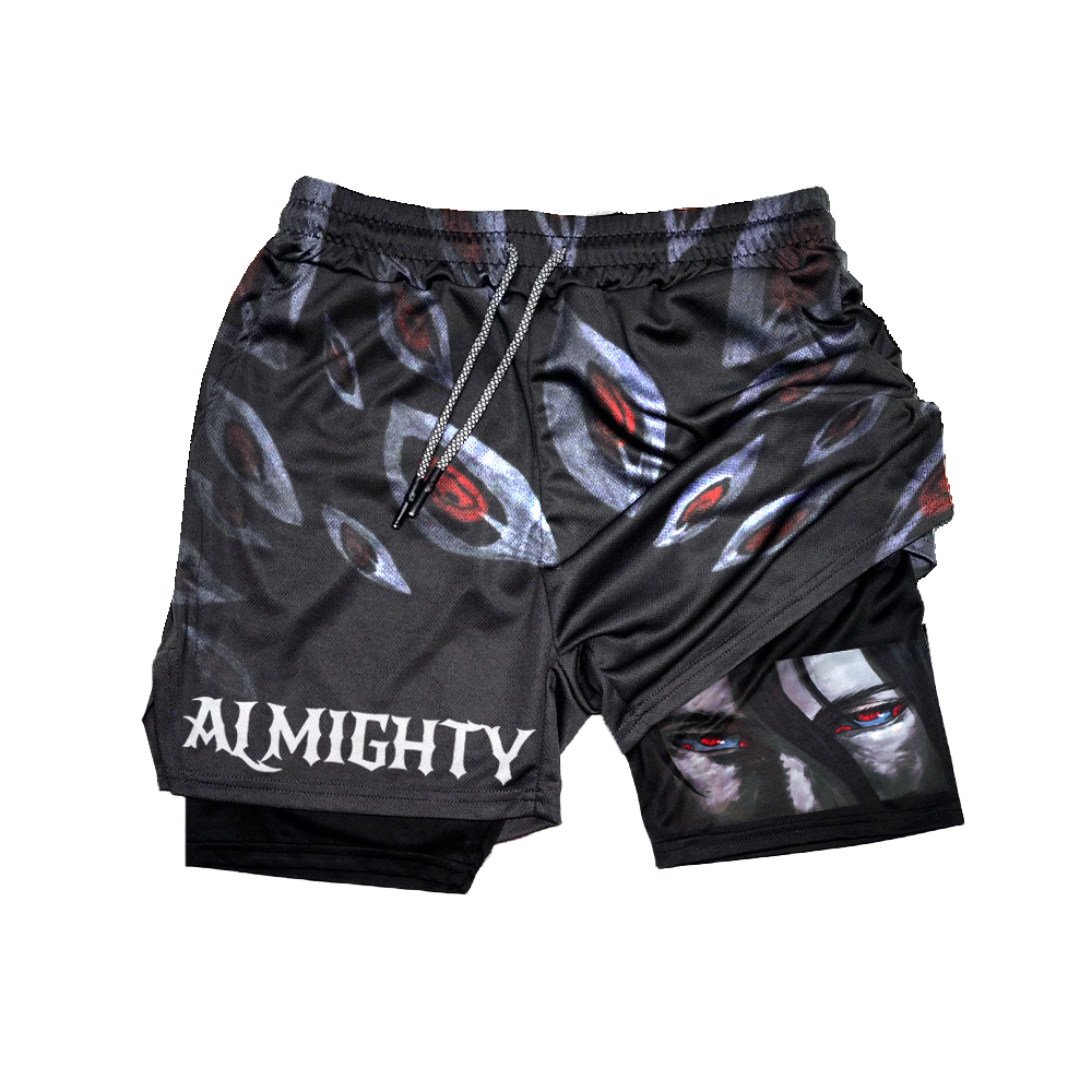 Anime Gym Performance Shorts