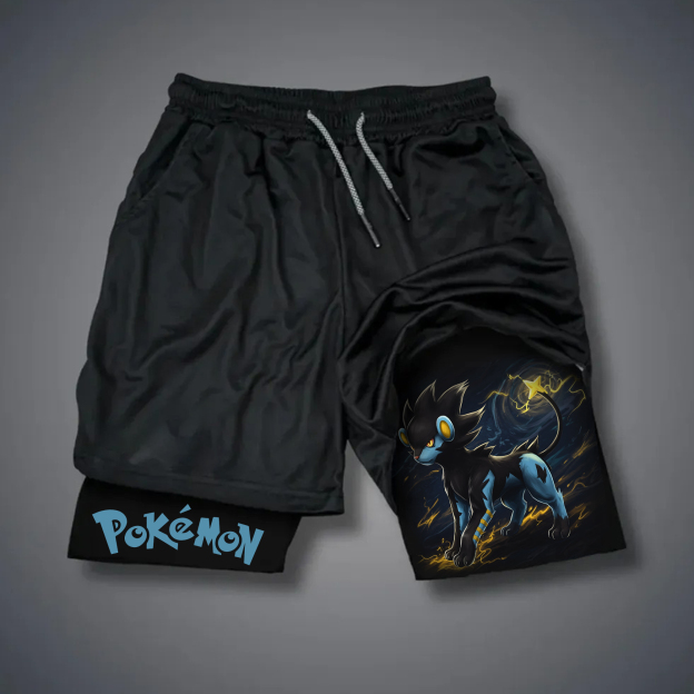 Unisex  “Pokémon” Casual Anime Streetwear Shorts