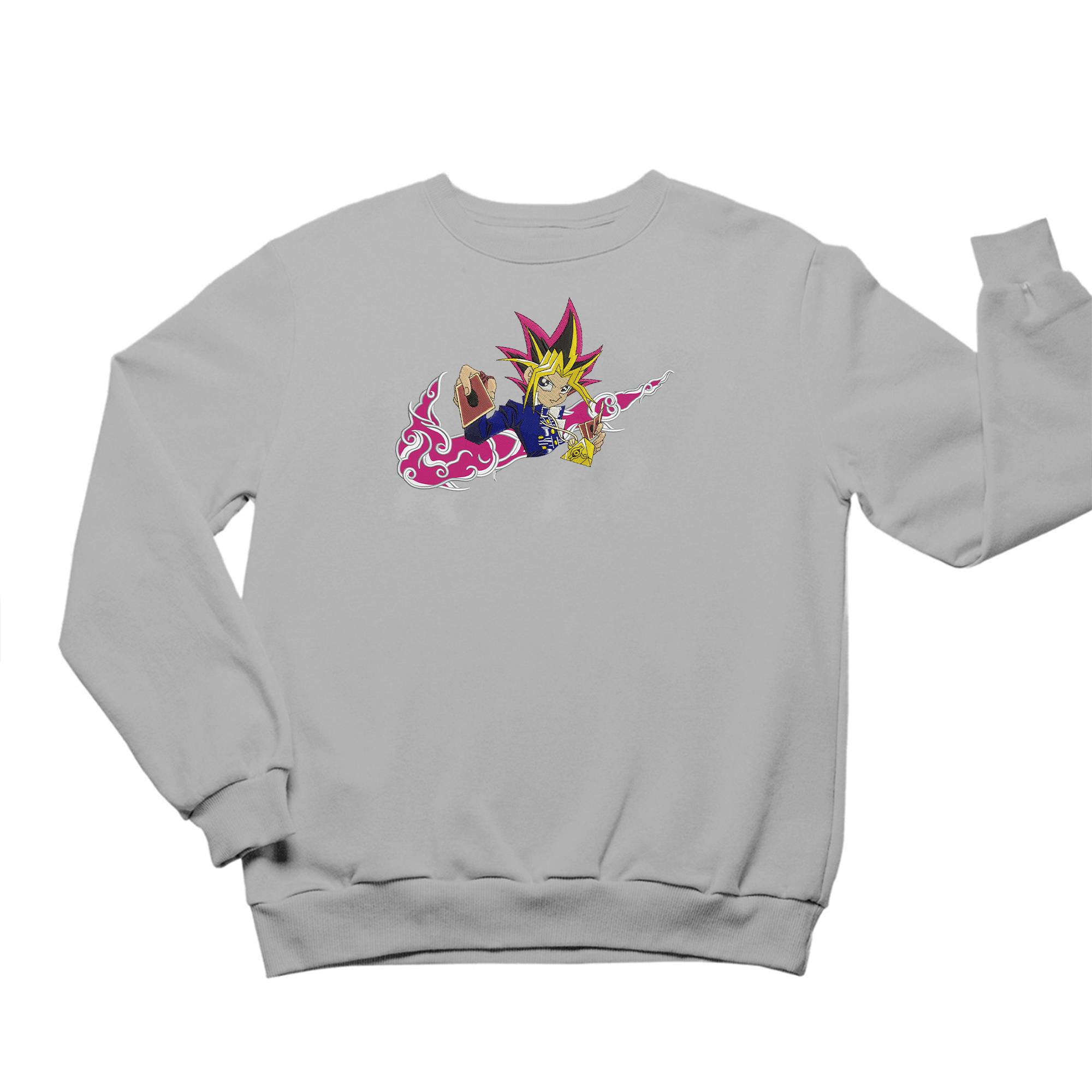 Unisex "Yu-Gi-Oh!" Anime Embroidered Top