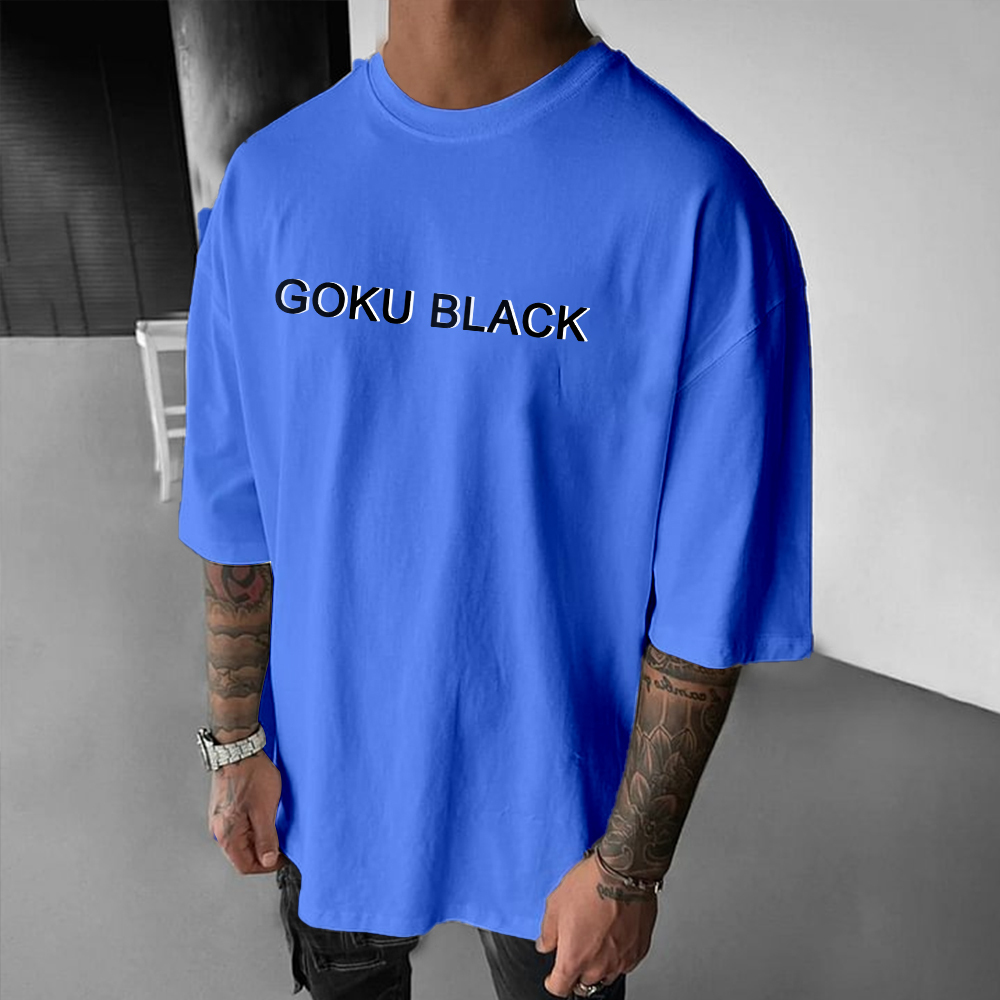 Unisex Oversized Anime Print T-Shirt