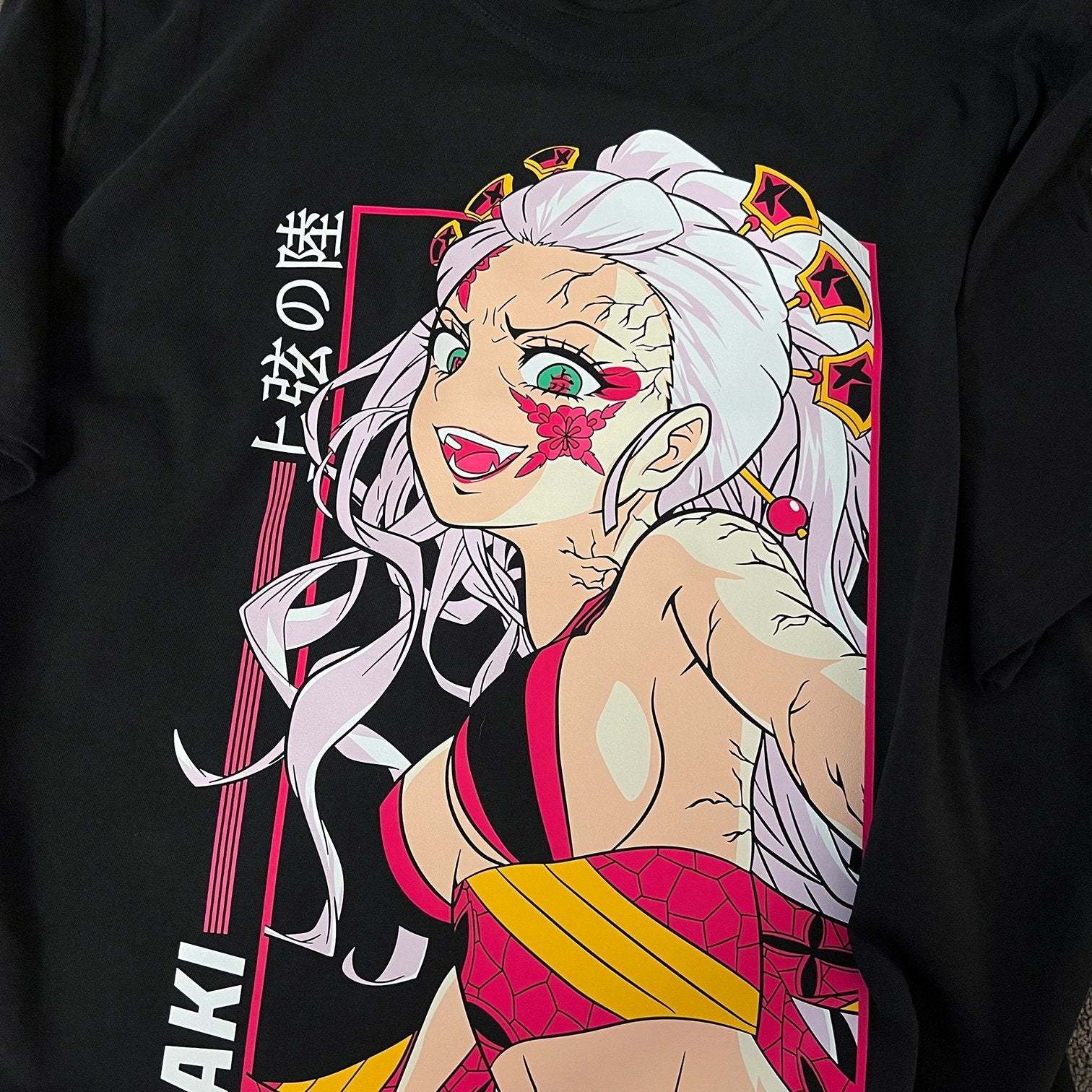 Unisex Vintage Tee丨Demon Slayer-comicclothing