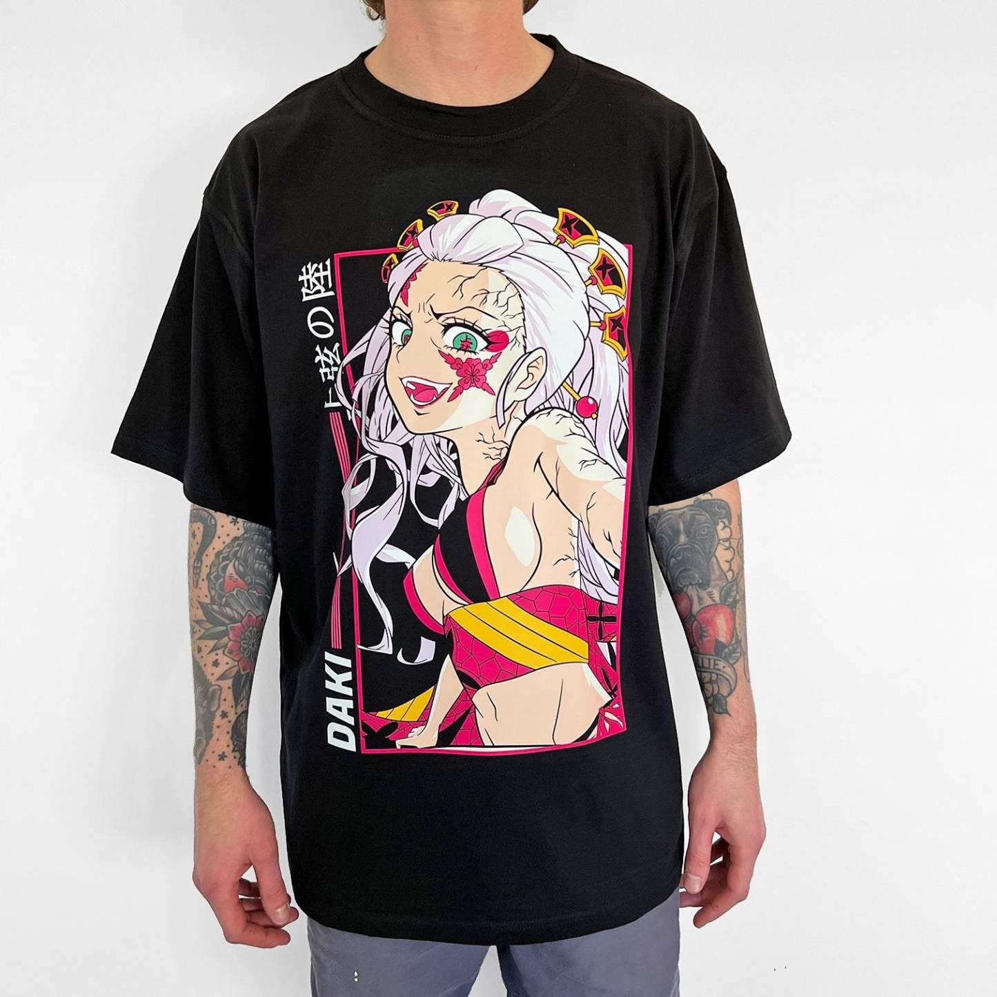 Unisex Vintage Tee丨Demon Slayer-comicclothing