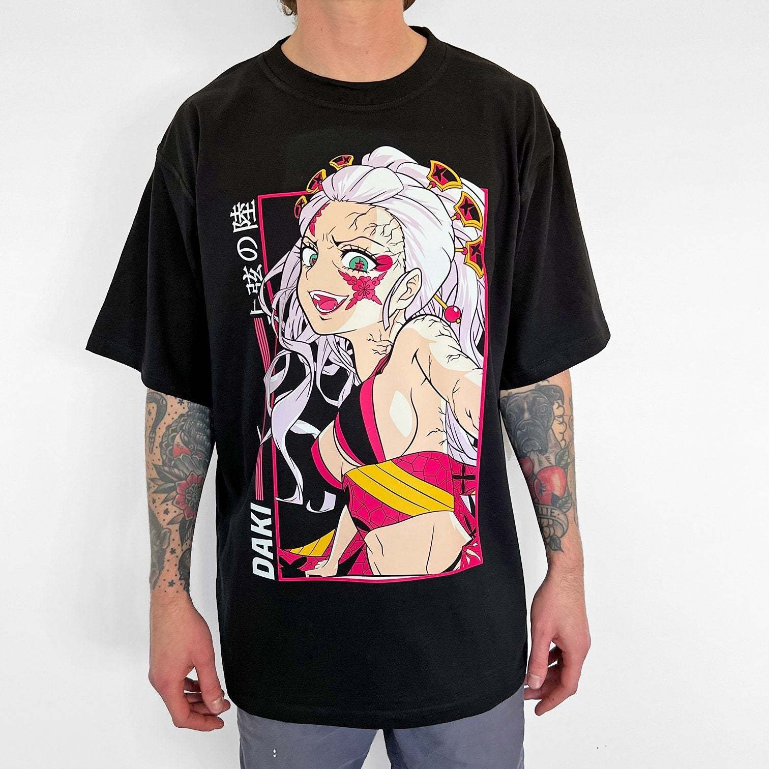 Unisex Vintage Tee丨Demon Slayer-comicclothing
