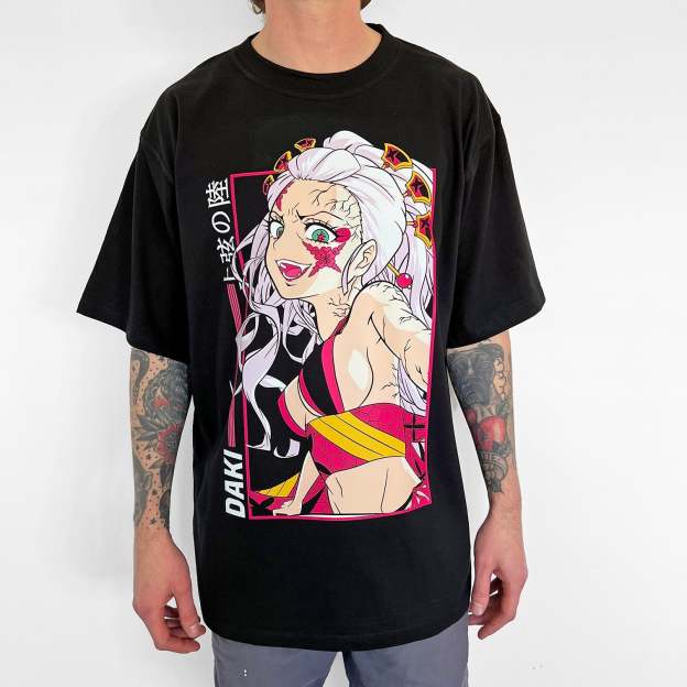 Unisex Vintage Tee丨Demon Slayer-comicclothing