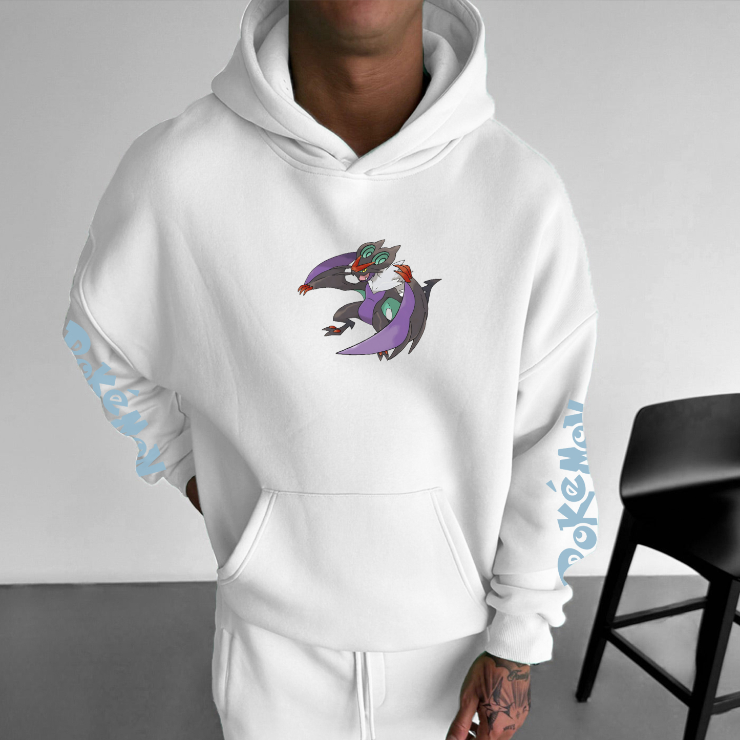 Unisex “Pokémon” Anime Graphic Streetwear Vintage Hoodie