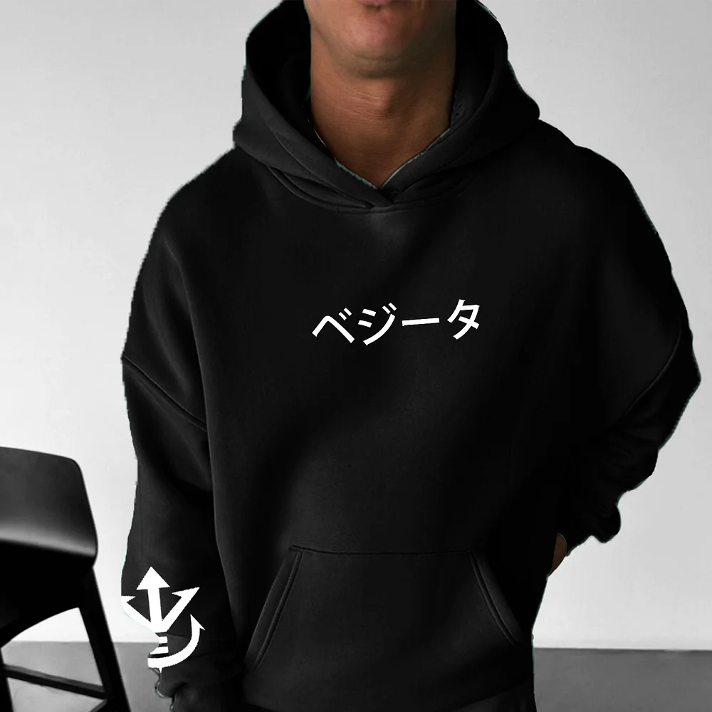 Unisex Anime Graphic Streetwear Vintage Hoodie