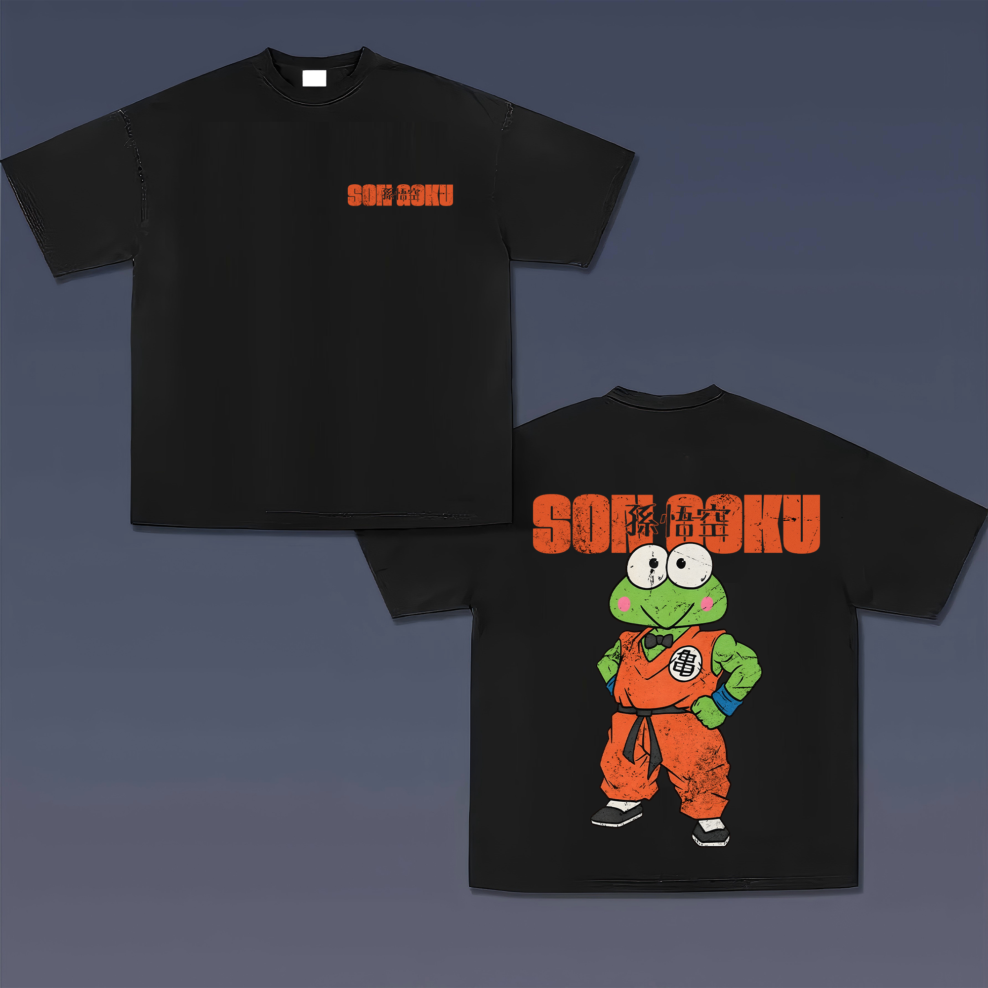 Unisex Fit Vintage T-Shirt丨Sanrio X Dragon Ball