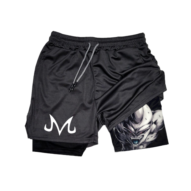 Majin Anime Gym Performance Shorts-comicclothing