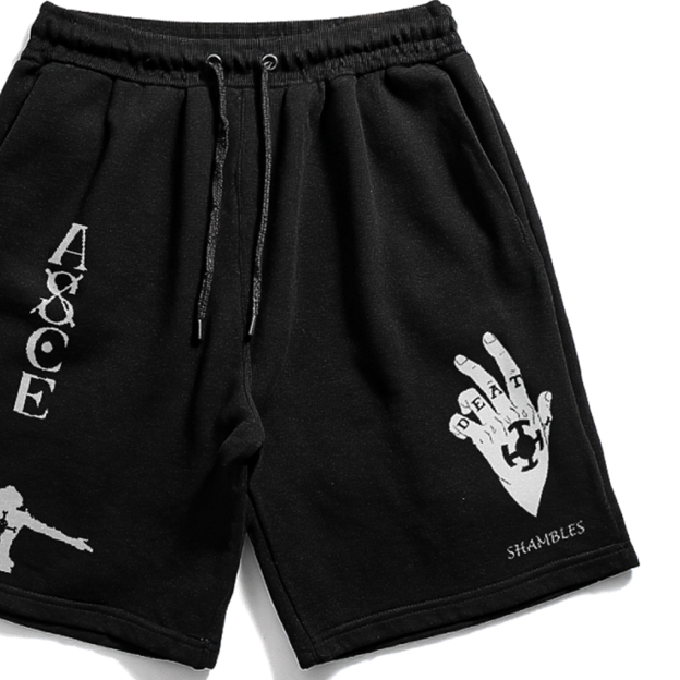 Anime-Inspired Graphic Shorts For Men - Perfect For Casual Wear And Anime Fans
