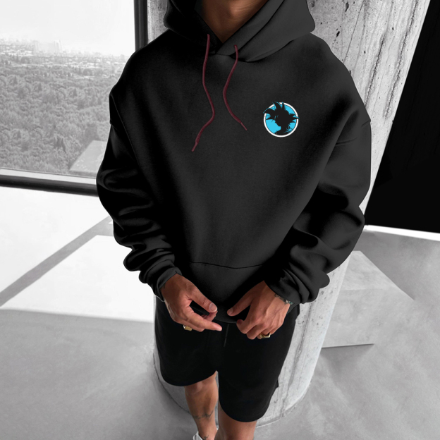 Unisex Anime Graphic Streetwear Vintage Hoodie