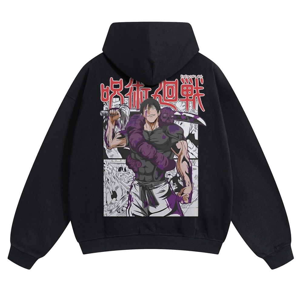 Unisex Casual Anime Print Hoodie