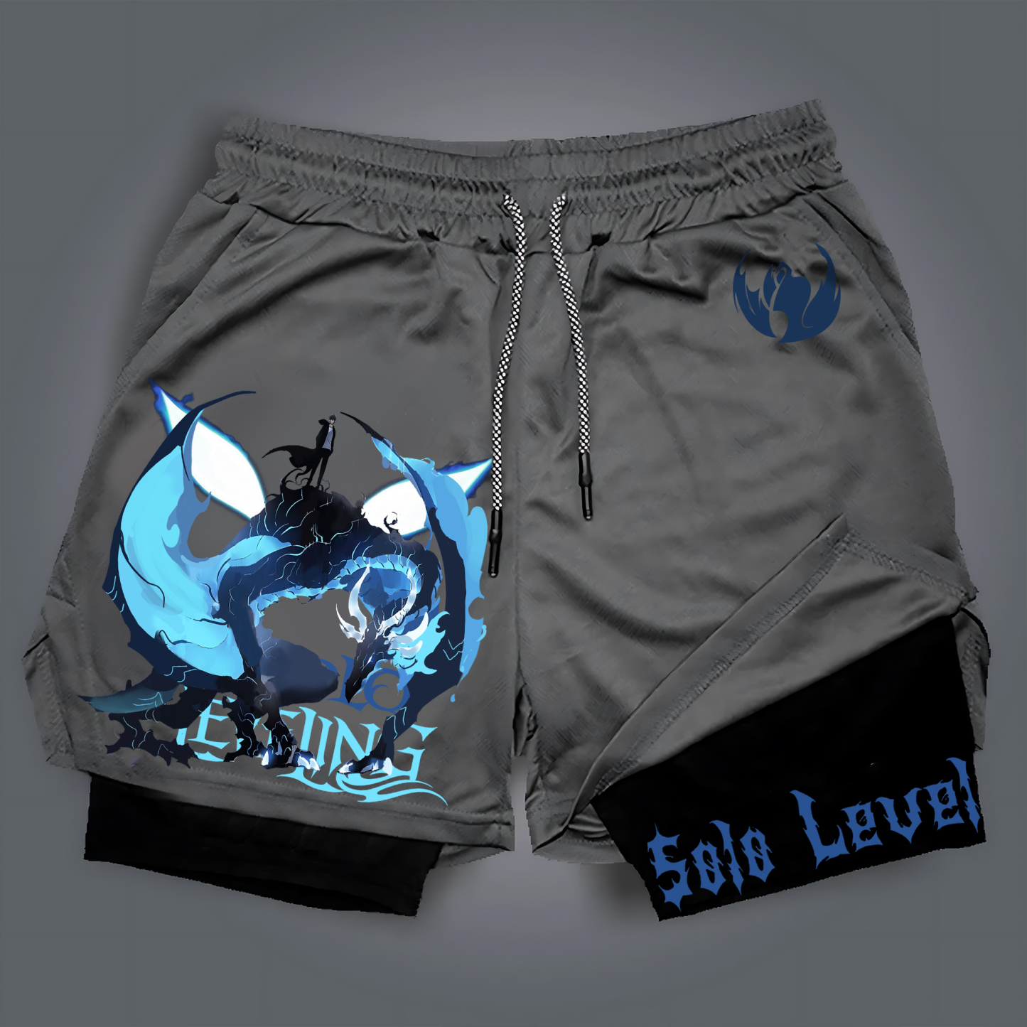 Unisex “Solo Leveling” Casual Anime Streetwear Shorts