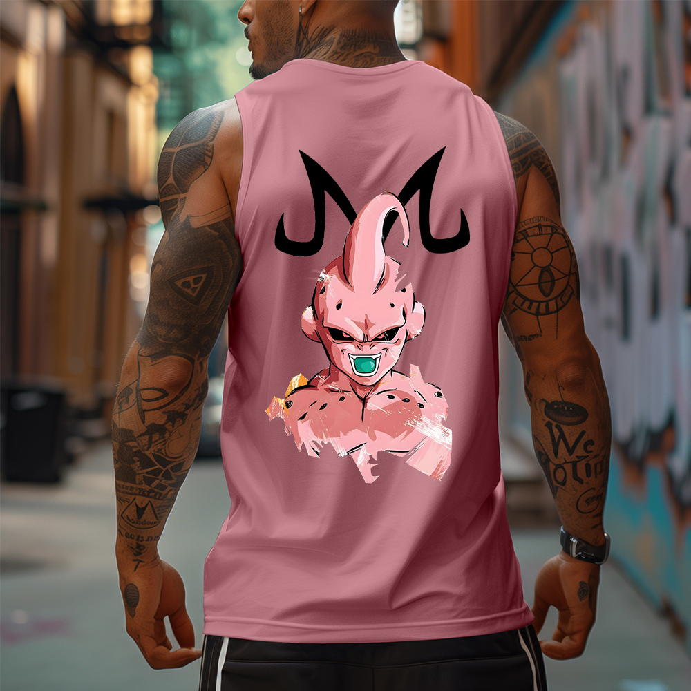 Casual Animation Design Tank Top